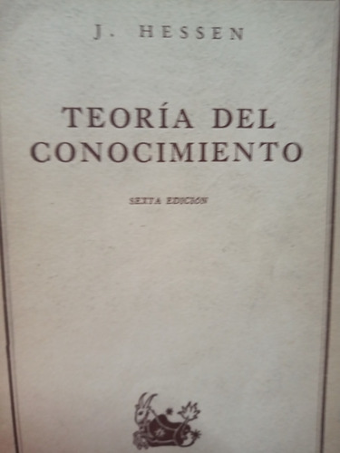 Teoria Del Conocimiento Hessen