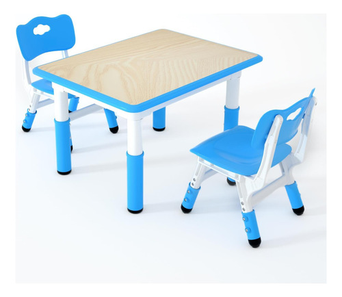 Mesa Para Niños Lullispace Y 2 Sillas, Mesa Y Silla Para De