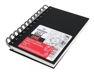 Bloco Livro Sketchbook Espiral Canson One A6 10x15cm