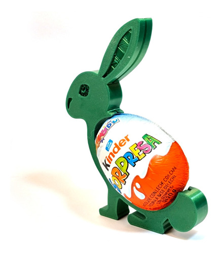 Conejo De Pascua Soporte Huevo 3d