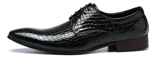 Zapatos Casuales De Cuero Para Hombre Boda Oxford