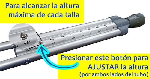 Imagen 2 de 7 de Muletas De Aluminio Ajustable ¡envio Gratis!