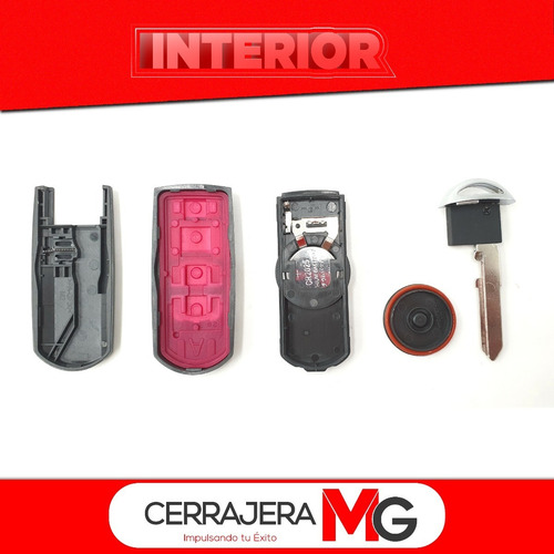 Imagen 3 de 5 de Carcasa Llave Mazda Cx3 Cx5 Cx9 Mazda 6