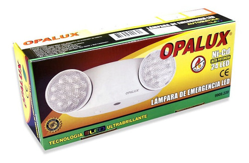 Lampara De Emergencia Opalux 24led