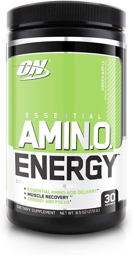 Amino Energy Optimum Nutrition 30servicios Sabor Manzana