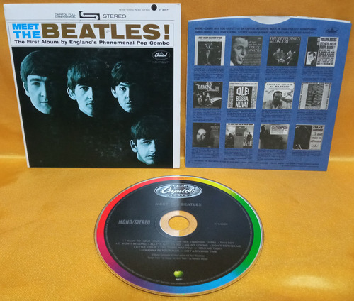F Meet The Beatles! Mini Lp Cd Stereo Mono 2014 Ricewithduck