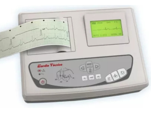 Electrocardiógrafo Cardiotécnica 501 Impecable Estado