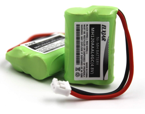 2 Baterias 4.8v 150mah Ni-mh Para Sportdog Sd-400 / Sd-800