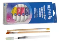 Comprar 12 Acuarelas Reeves + 1 Pincel Reserva De Agua + 2 Pinceles