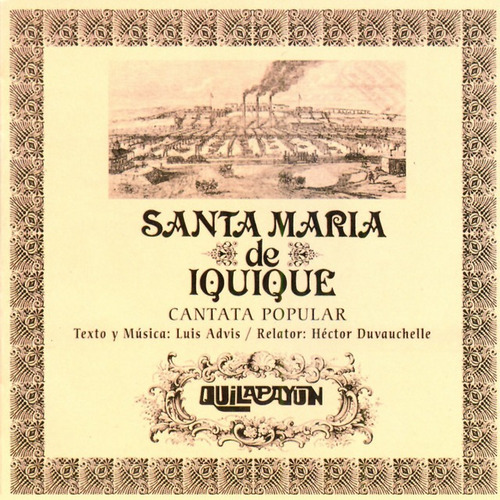 Quilapayun Cantata Santa Maria De Iquique Vinilo Nuevo