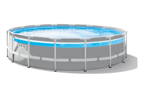 Piscina Estructural 488 X 122 Clearview Ventana Panora Intex