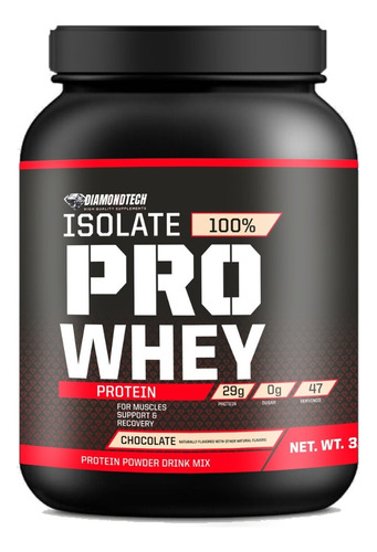 Diamondtech Proteína Isolate Pro Whey 3lbs Sabor Cookies And Cream