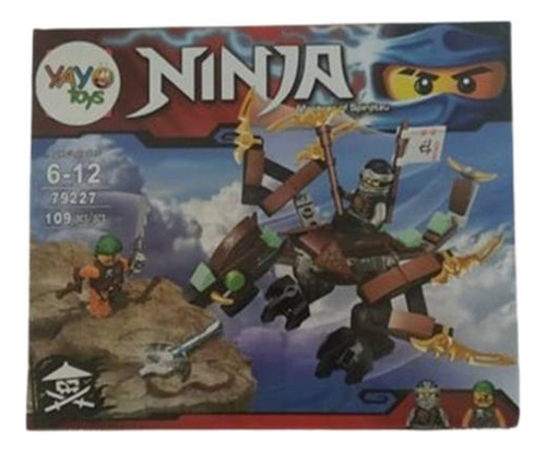 Juego De Armable Ninja / Juguetes. 109 Piezas