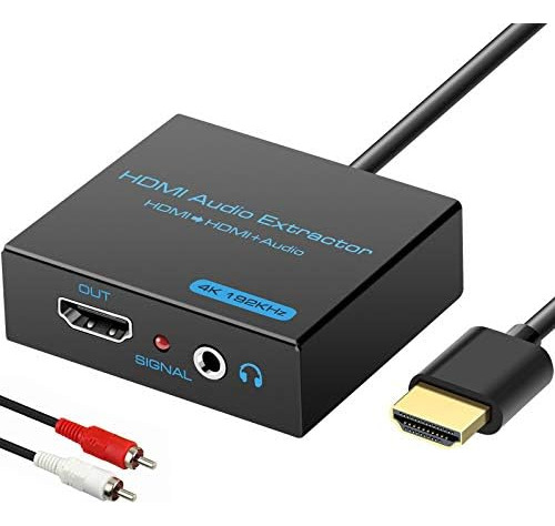 Divisor Extractor De Audio Hdmi 4k Hdmi A Hdmi Convertidor D