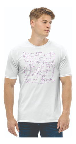 Camiseta Ecuaciones Unisex, Matemáticas, Sublimado Math21