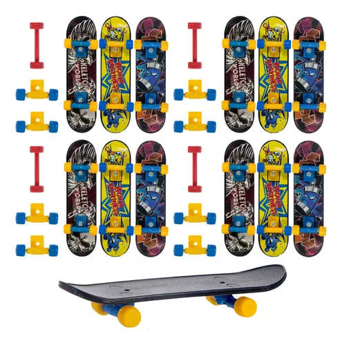 Kit 3 Skates De Dedo Fingerboard - Marca Radical X-trick