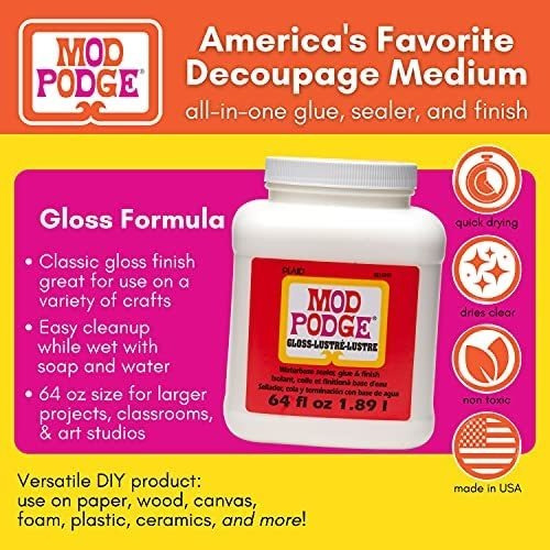 Sellador A Base De Agua Plaid: Craft Cs15091 Mod Podge, Con