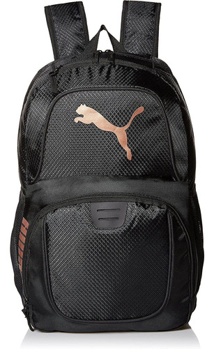 Puma Evercat Contender 3.0 Mochila Para Hombre, Negro/dorado