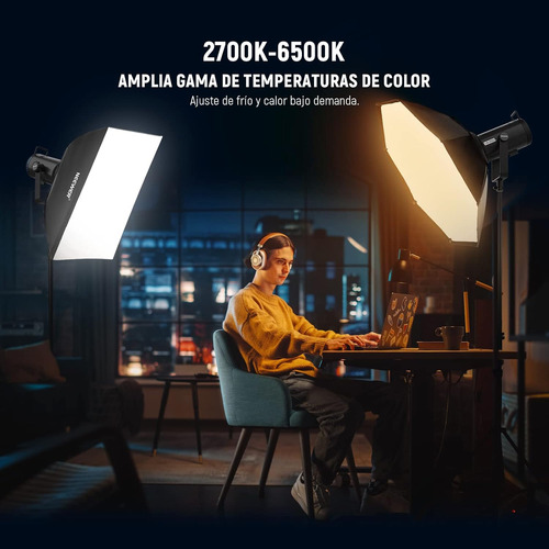 Neewer Cb200b 210w Luz De Video Led Con Control Por App Cob