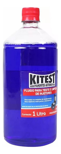 Fluido Liquido De Teste Bicos Injetores 1 Lt Kitest-ftt001