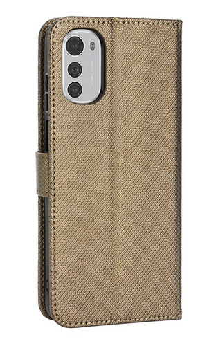 Funda De Piel Con Tapa Para Motorola E32 4g, Estilo Empresar