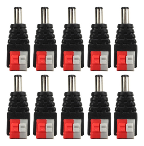 Conector Coaxial Bnc, Cable De Videovigilancia Cctv De 10 Pi