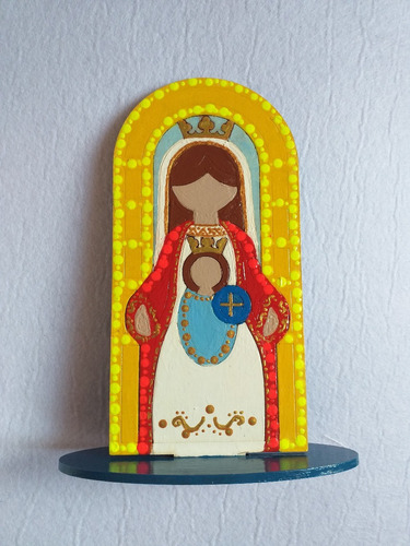 Imagen 1 de 6 de Virgenes Mdf Rcdos 1era Comuniòn, Bautizo, Souvenir