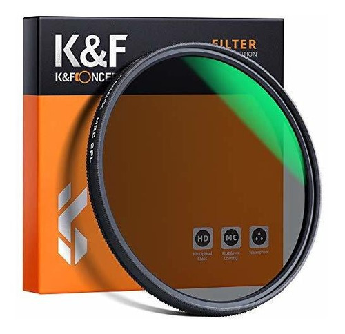 Filtro Polarizador Circular De 67 Mm, Concepto K&f Filtro Po