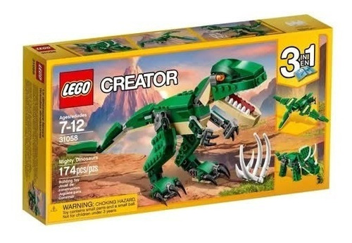 Imagen 1 de 8 de Lego® Creator Mighty Dinosaurs 31058 - Cantidad De Piezas 174