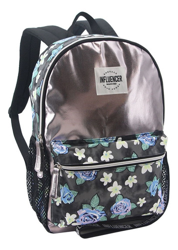 Mochila Nena Influencer Mujer Urbana Escolar Niñas Colores 