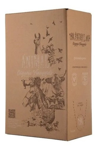 Animal Malbec Orgánico Bag In Box 3l - Ernesto Catena Envío