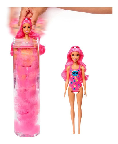 Barbie Color Reveal Estilos Tie-dye Muñeca Para Niñas