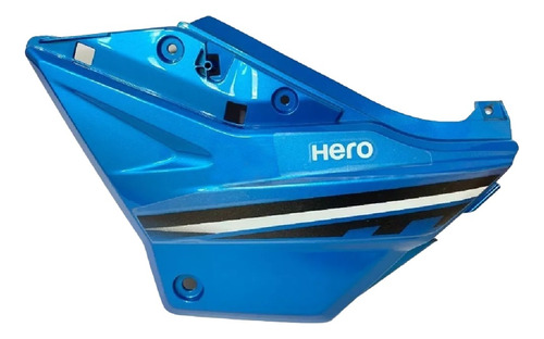 Cacha Bajo Asiento Azul Izquierda Hero Ignitor 125 Original