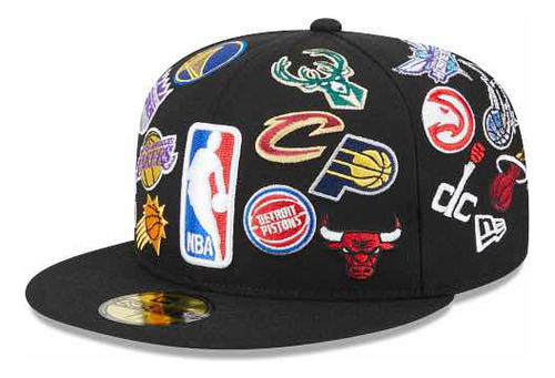 Nba All Over Logo 59fifty Cerrada