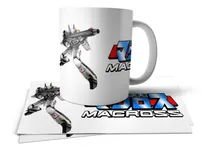 Comprar Robotech Macross Vf 1 Valkyrie Taza Tu Propio Estilo Blanco
