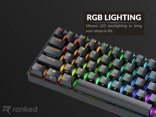 N60 Nova Nova 60% Forma De Formulario | Teclado De Juego Mec