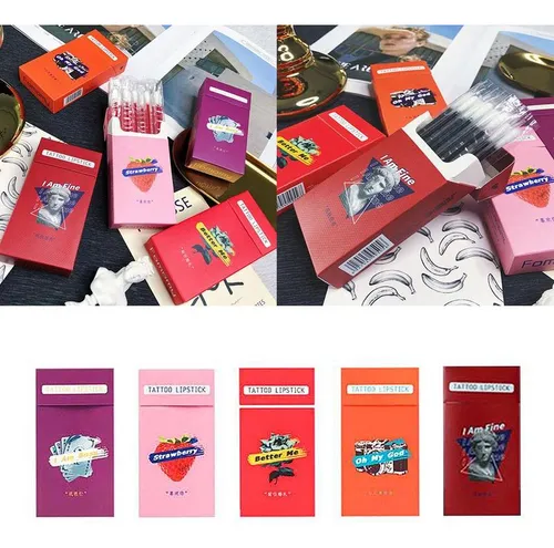 Funda Para Cigarrillos Con Bastoncillo De Algodón, Color Mor
