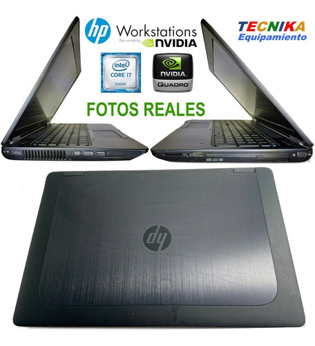 Imagen 5 de 7 de Hp Zbook 15 Core I7 16gb Ssd Nvidia Quadro Muy Buen Estado