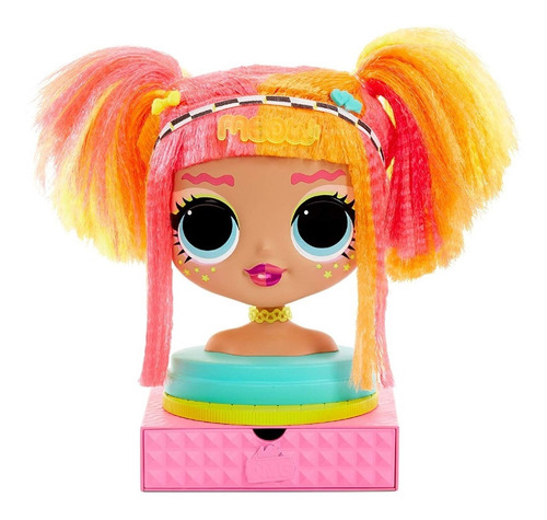 L.o.l. Surprise Omg Styling Head Neonlicious (30 Sorpresas)