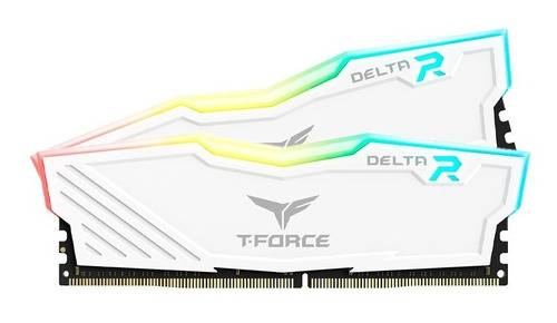 Kit Memoria Ram Tg Delta Rgb White Ddr4, 3600mhz, 16(2 X 8g)