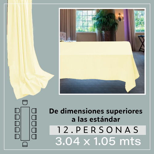 Mantel Rectangular: Perfecto Para Cualquier Evento