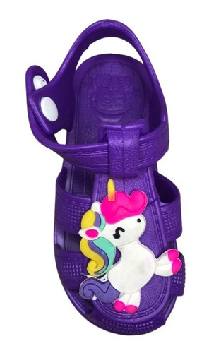 Imagen 5 de 6 de Huarache Para Niña C/broche Colores