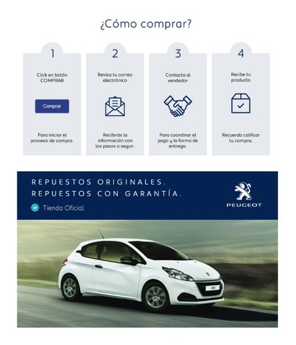 Bobina Peugeot 206 207 Bipper Partner Original