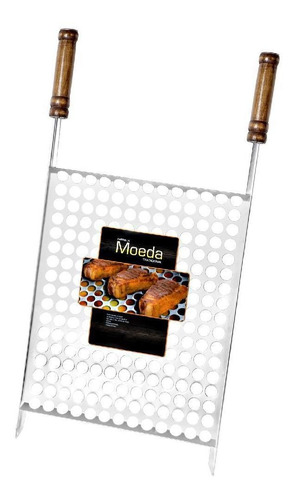 Grelha Inox 40x50cm Bandeja Gr0147 Grilazer