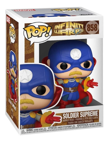 Funko Pop Marvel Infinity Warps Soldier Supreme