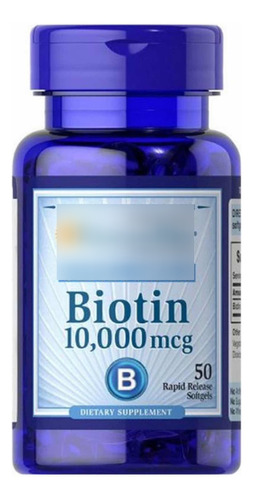 Biotina 10.000mcg Americana X50 - Unidad a $1800