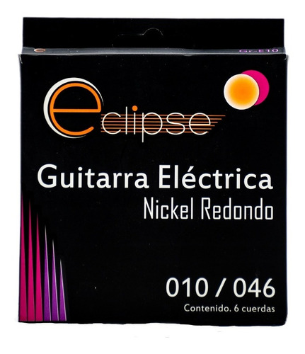 Cuerdas Para Guitarra Eléctrica 10-46 Marca Eclipse