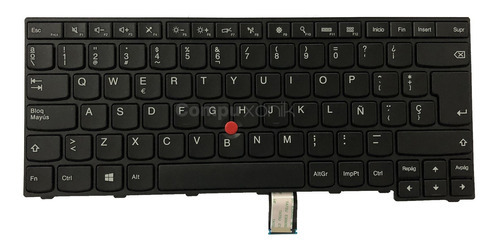 Teclado Lenovo Thinkpad Edge E470 E470c E475 Esp Color Negro