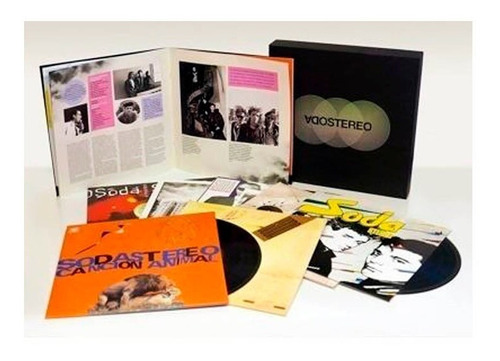 Vinilo Soda Stereo Caja Negra Box Set 7 Lp Nuevo En Stock