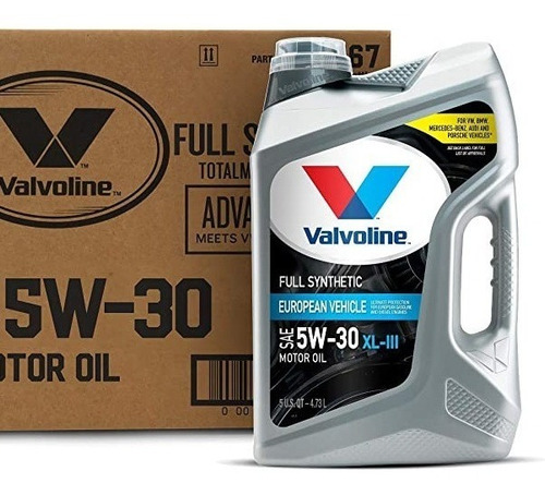 Aceite Valvoline 5w30 Advanced Xl-iii Sintético X 4.73 L